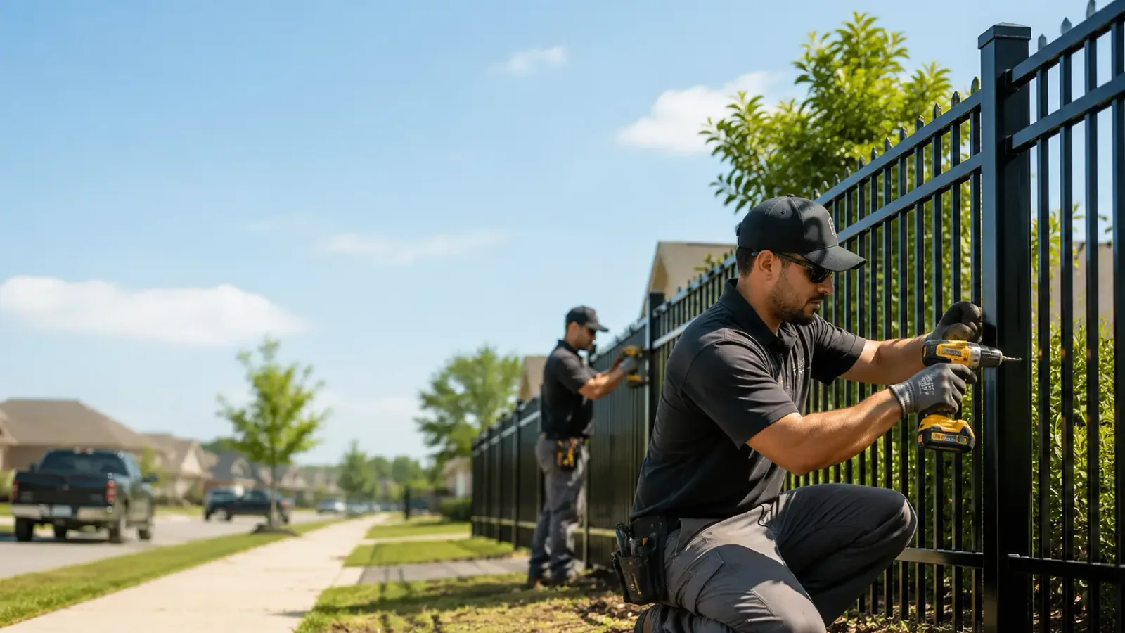 Metal Fence Installation in Lamar, AR